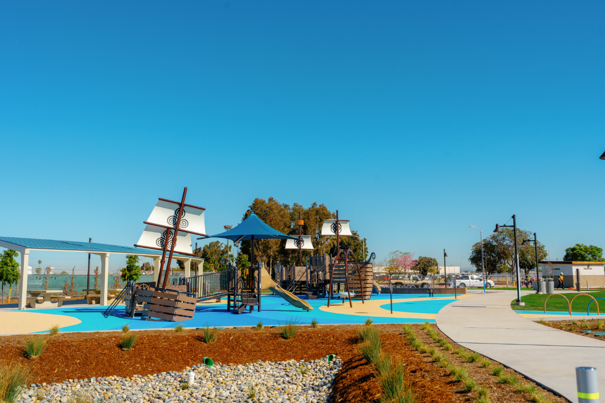 Pepper Park playground and grounds in National City, California